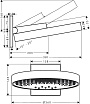 Верхний душ Hansgrohe Rainfinity 360 3jet 26234000 хром