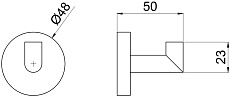 Крючок Allen Brau Priority 6.31001-BN никель