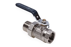 Шаровой кран со сгоном Aqualink вн-нар 1/2 U ручка 1169