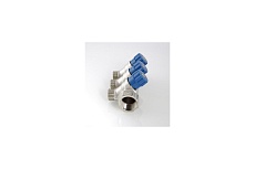Коллектор с регулирующими вентилями 1х3 вых. Евроконус 3/4 Valtec VTc.560.NE.060503