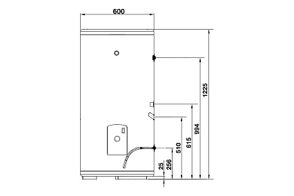 Водонагреватель Electrolux EWH 200 AXIOmatic Proff НС-1151209