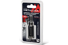 Коронка алмазная 20x70 мм, #46, со сверлом, по керамограниту, плитке, в блистере METALLICA Ultra 901762