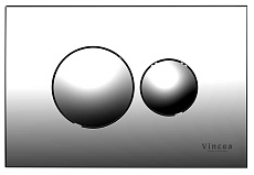Кнопка смыва Vincea VFP-731CH хром