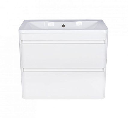 Тумба с раковиной Style Line Атлантика 80 см подвесная