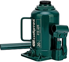 Домкрат гидравлический бутылочный Сибртех 20 т, 215-405 мм 50809