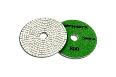 Круг алмазный гибкий шлифовальный АГШК ES 100x3 мм, №800 кварц wet TECH-NICK 111.120.8147