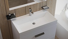 Мебель для ванной Velvex Orlando 80 см белый матовый