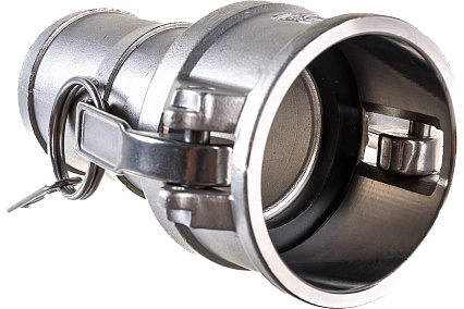 Камлок тип С (розетка с хвостовиком; 50 мм-2"; нержавеющая сталь) TITAN LOCK TL200CSS