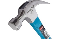 Столярный молоток с гвоздодером с плексигласовой рукояткой Smartbuy 450 г, tools SBT-GHN-500p2