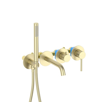 Смеситель для ванны Aquatek Европа AQ1344BG шлифованное золото Смеситель для ванны Aquatek Европа AQ1344BG шлифованное золото