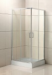 Душевой уголок BelBagno UNO-195-A-2-95-C-Cr 95x95 прозрачный, хром