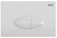 Кнопка смыва D&K Rhein Marx DB1399016 белый