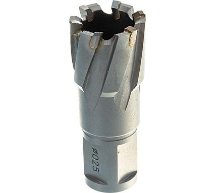 Сверло по металлу корончатое Weldon 19 мм HM (25х35х60 мм) D.BOR 477250102D