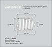 Коронка алмазная по бетону 68 мм Inforce 11-02-068