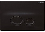 Кнопка смыва Creavit Drop GP2002.02 черный глянец