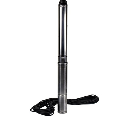 Скважинный многоступенчатый насос Verton DW50/370V (370Вт,Qmax 35л/мин,Hmax 50м,d насоса 76мм, верх.забор) 01.13295.13322