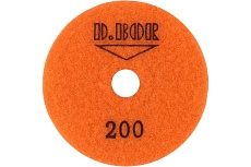 Алмазный гибкий шлифовальный круг STONE-DRY 100 мм, №200 D.BOR D-S-D-100-0200