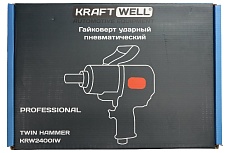 Пневматический ударный гайковерт Kraftwell 1, 1800 Нм KRW2400IW
