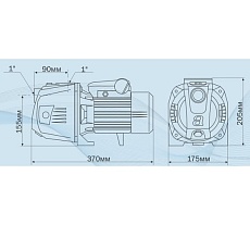 Насос AQUARIO Ajc-101 2621