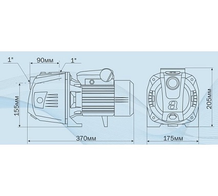 Насос AQUARIO Ajc-101 2621
