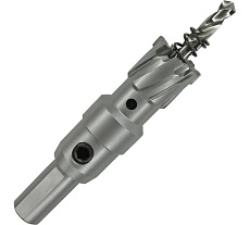 Коронка по металлу HM (24х28 мм; хвостовик 13 мм; комплект) D.BOR HS-HM-28-024-T