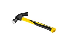 Молоток-гвоздодер с фибергласовой рукояткой Stayer Fiberglass 560 г 2026-560_z01