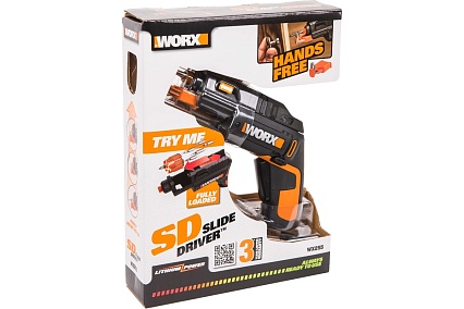 Аккумуляторная отвертка с набором бит Worx WX255 SD Slide Driver WX255
