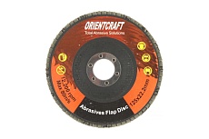 Диск лепестковый торцевой по металлу (10 шт; 125x22.2 мм; P60) Orientcraft OCF1252260