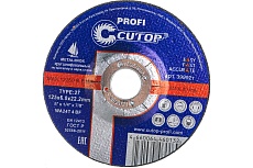 Диск шлифовальный по металлу T27 (125x22.2 мм) для УШМ CUTOP 12560