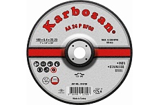 Диск шлифовальный по нержавеющей стали 180х6.4х22 мм INOX Karbosan KAR-910700