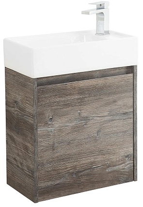 Тумба с раковиной BelBagno Kraft Mini 50 см Pino Pasadena, R