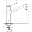 Смеситель для кухни Rush MS9035-34