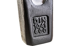 Кованый молоток Шабашка фиберглас обрезиненная ручка 600 г 119-0600 54811