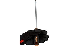Шлицевая отвертка Neo Tools 8.0x200 мм CrMo 04-016