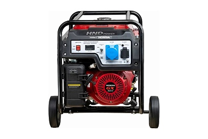 Бензиновый генератор HND GE 5500 XN с двигателем Honda GE5500XN