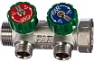 Регулирующий коллектор FAR 1" ВР-НР с 2 отв. 1/2" НР межосев. 45 мм FK 3821 112