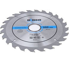Диск пильный по дереву (200х32/30/20/16 мм; Z24; быстрый рез) Biber 85251 тов-123363