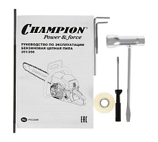 Бензопила Champion 251-18&quot;-0,325-1,5-72+ подарочный набор A251-18