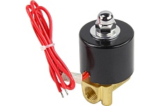 Электромагнитный клапан DN.ru VS2W-100V-NC Ду10 Ру10 3/8 НЗ VITON 220В AC D130-03291