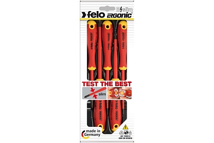 Набор диэлектрических отверток SL/PH E-Slim Felo Ergonic, 5 шт 41385198