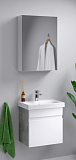 Мебель для ванной Aqwella Smart 50 см бетон светлый