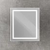 Зеркало BelBagno SPC-KRAFT-700-800-SENS-AL 70x80 см сенсорный выключатель, сатин