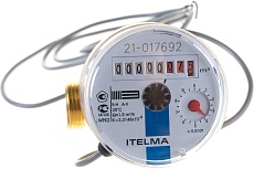 Импульсный счетчик холодной воды Ителма Геркон ХВС ДУ=15 L=80 без КМЧ Ит.ИМ.Х б/кмч