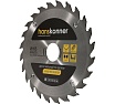 Диск пильный 165х30/20 мм, 24Z Hanskonner H9022-165-30/20-24