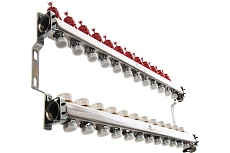 Коллекторный блок для теплого пола 1x3/4EU отв.-12 Gekon GK 72112