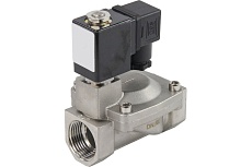 Электромагнитный клапан DN.ru VS2W-401E-PU-NC Ду25 Ру10 сталь, пилотный EPDM 24В DC D130-01535