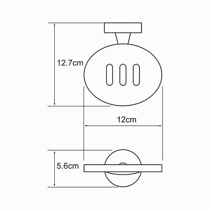 Мыльница WasserKRAFT Isen K-4069