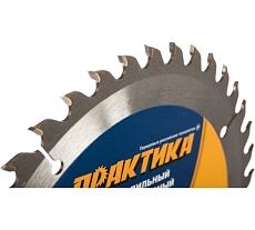 Диск пильный по дереву (185х30/20/16 мм; Z40) Практика 030-382
