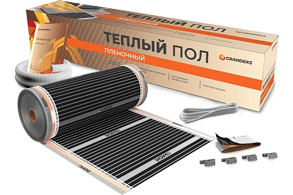 Комплект нагревательного пленочного пола Grandeks 1100 - 5 м2 80