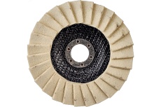 Круг полировальный лепестковый торцевой из войлока 125x22.2 мм 10шт. TORGWIN T487421